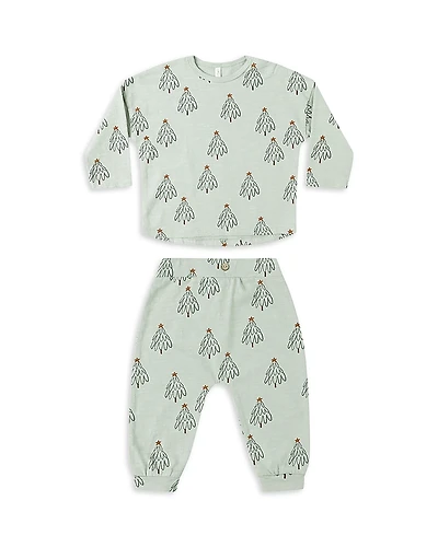 Rylee + Cru Boys' Tree Long Sleeve Tee & Pant Set - Baby