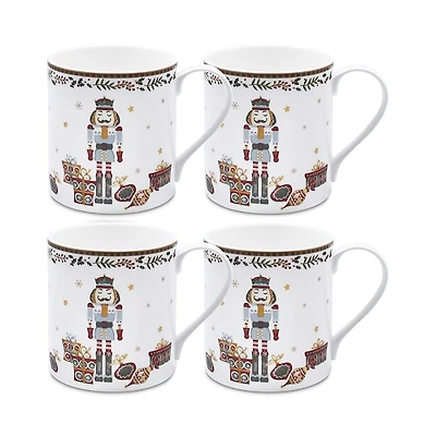 Prouna Nutcracker Mug, Set of 4