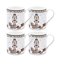 Prouna Nutcracker Mug, Set of 4