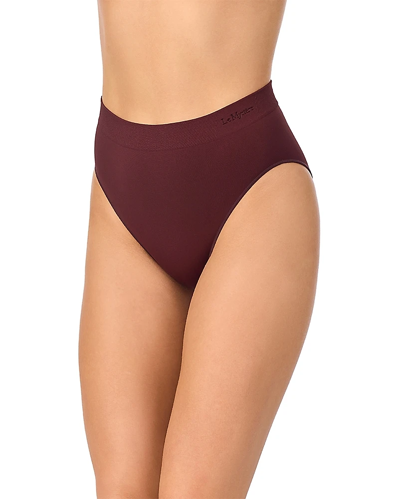 Le Mystere Seamless Comfort Hi Cut Brief