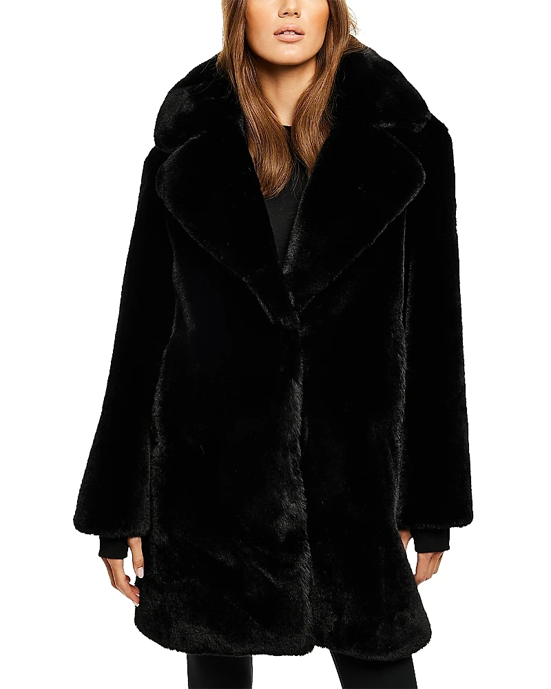 Sam. Marla Faux Fur Coat