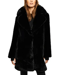 Sam. Marla Faux Fur Coat