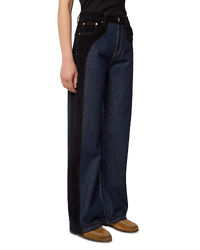 TRESSE Panto High Rise Wide Leg Jeans