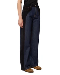 TRESSE Panto High Rise Wide Leg Jeans