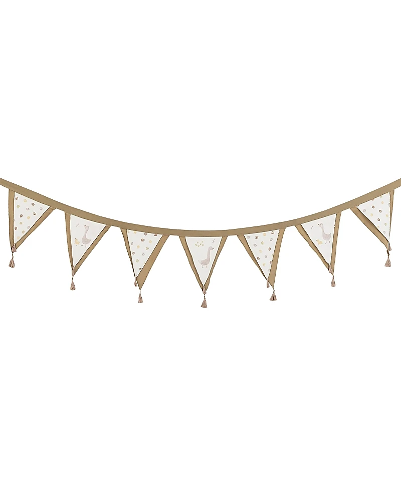 Crane Baby Charlie Farmhouse Garland