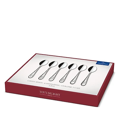 Villeroy & Boch Toy's Delight Coffee Spoons, Set of 6
