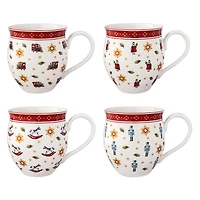 Villeroy & Boch Toy's Delight Anniversary Mug, Set of 4