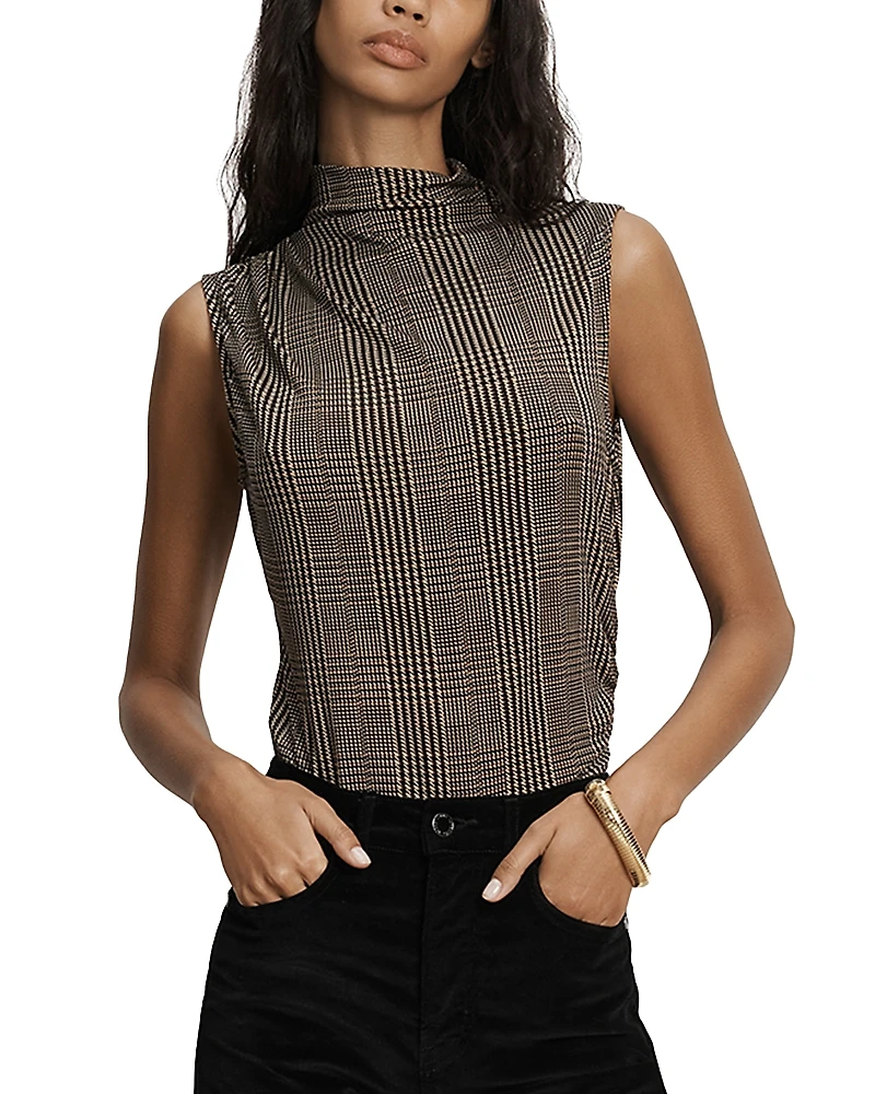 Veronica Beard Mylie Sleeveless Top
