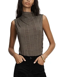 Veronica Beard Mylie Sleeveless Top