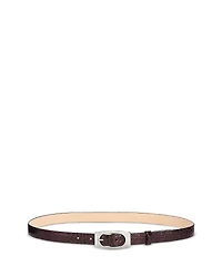 rag & bone Women's Rory Croc Embossed Belt