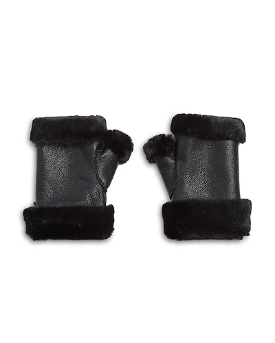 Jocelyn Faux Fur Fingerless Gloves