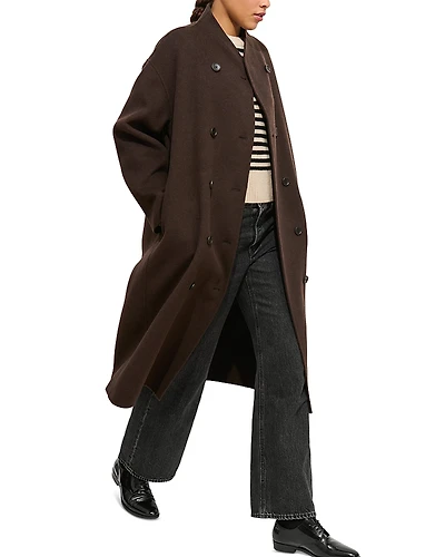 Alex Mill Sophia Wool Blend Long Coat