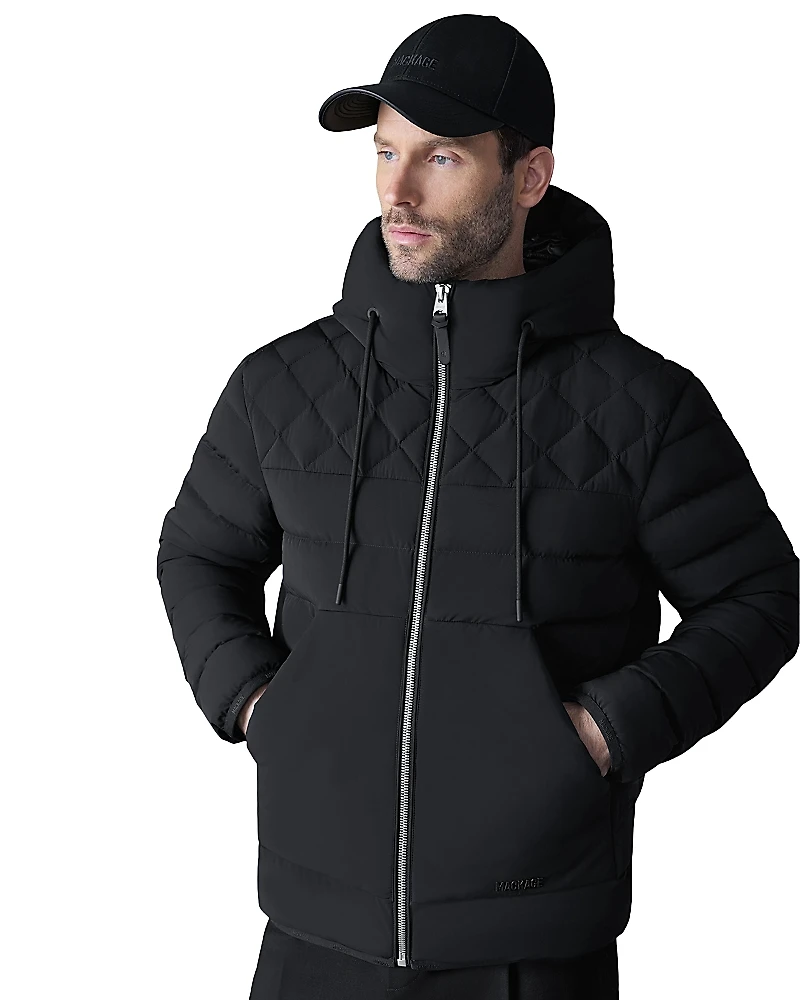 Mackage Bergen Quilted Hooded Down Jacket