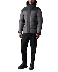 Mackage Riley-Mht Removable Shearling Lined Bib Quilted Down Jacket