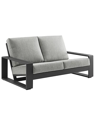 Modway Lirienne Outdoor Patio Aluminum Loveseat