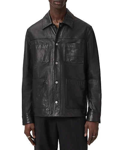 Allsaints Saxon Leather Jacket
