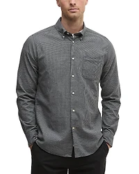 Barbour Turner Tailored Fit Houndstooth Shirt