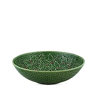 Bordallo Pinheiro Holly Salad Bowl