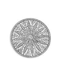 Bloomingdale's Fine Collection Diamond Circle Flower Brooch