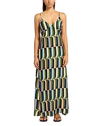 Jets Slip Maxi Cover Up Dress