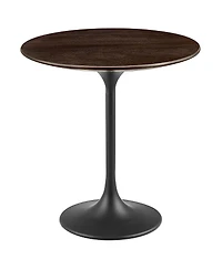 Modway Lippa Round Wood Side Table