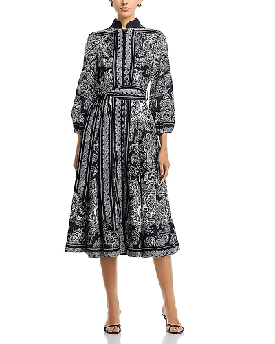 Nancy Yang Paisley Dress
