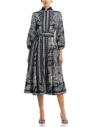 Nancy Yang Paisley Dress