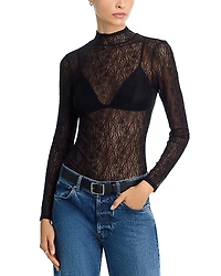 Veronica Beard Nate Lace Bodysuit