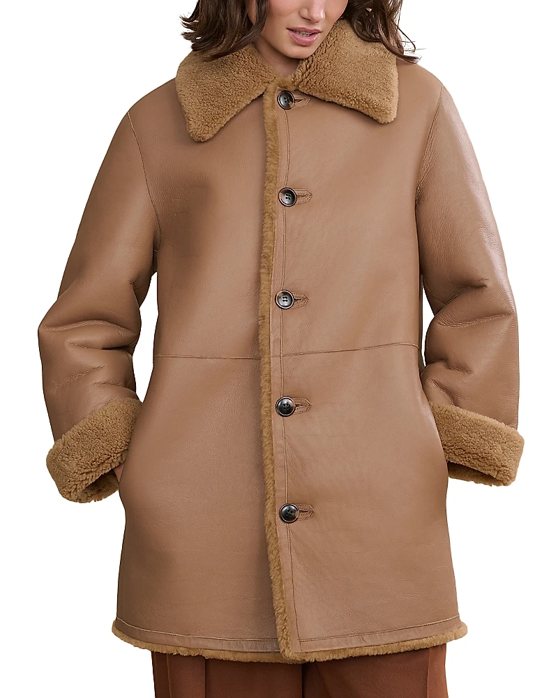 Jenni Kayne Aurora Reversible Shearling Coat