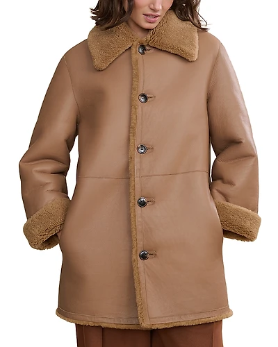 Jenni Kayne Aurora Reversible Shearling Coat