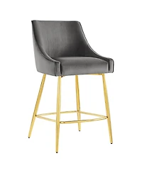 Modway Discern Performance Velvet Counter Stool