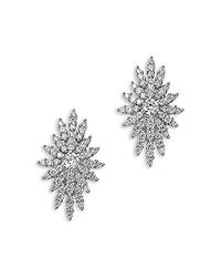 Bloomingdale's Fine Collection Diamond Retro Chic Starburst Stud Earrings