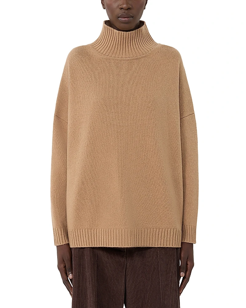 Weekend Max Mara Borgia Camel Wool Sweater
