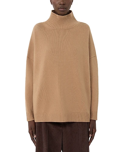 Weekend Max Mara Borgia Camel Wool Sweater