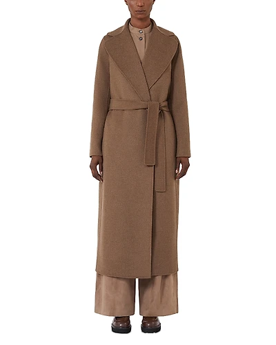Max Mara Poldo Brown Wool Coat