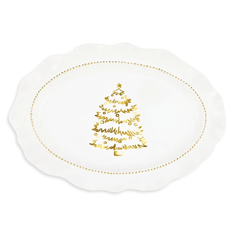 Vietri Giorno di Festa Oval Platter