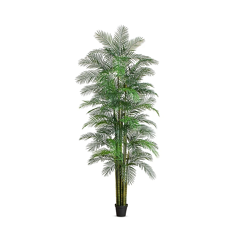 Nearly Natural 12' Uv Resistant Artificial Areca Palm Tree (Indoor/Outdoor)