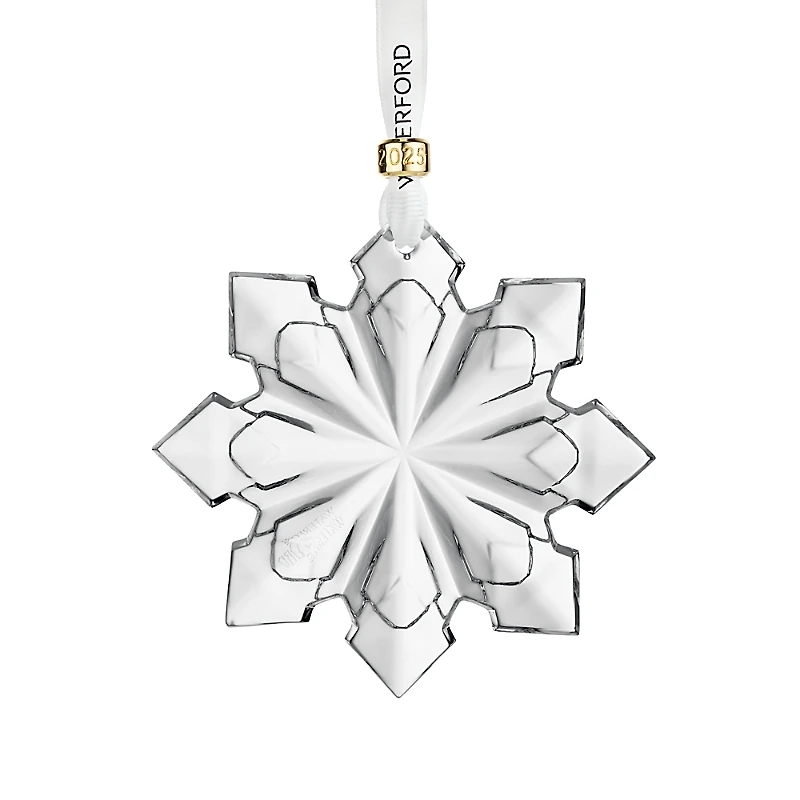 Waterford 2025 Annual Crystal Snowcrystal Ornament