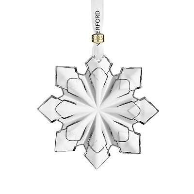 Waterford 2025 Annual Crystal Snowcrystal Ornament