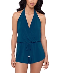 Magicsuit Solid Bianca Romper One Piece Swimsuit