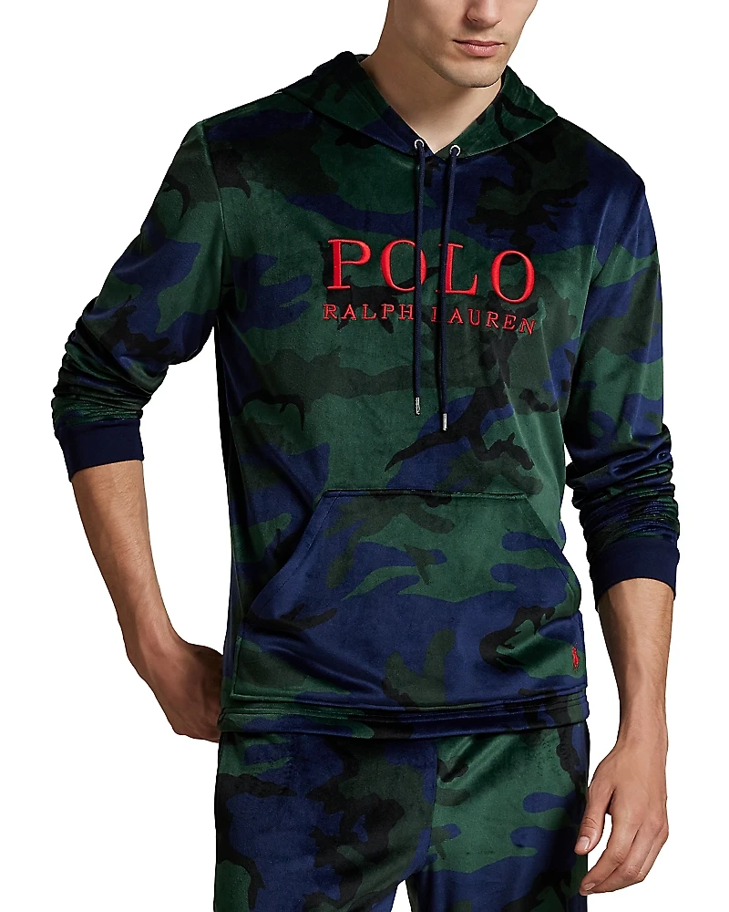 Polo Ralph Lauren Velour Sleep Hoodie