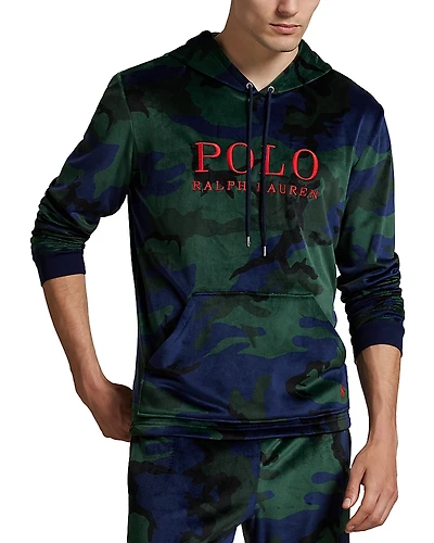 Polo Ralph Lauren Velour Sleep Hoodie