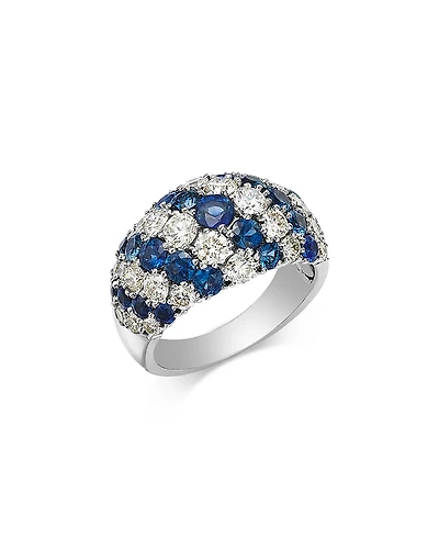 Bloomingdale's Sapphire & Diamond Band Ring