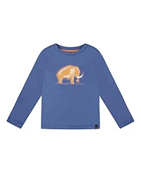Deux par Boys' Organic Cotton Long Sleeve T-Shirt - Little Kid, Big Kid