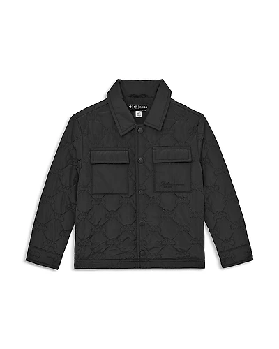 Reiss Boys' Long Sleeved Batman Quilted Jacket - Little Kid, Big Kid