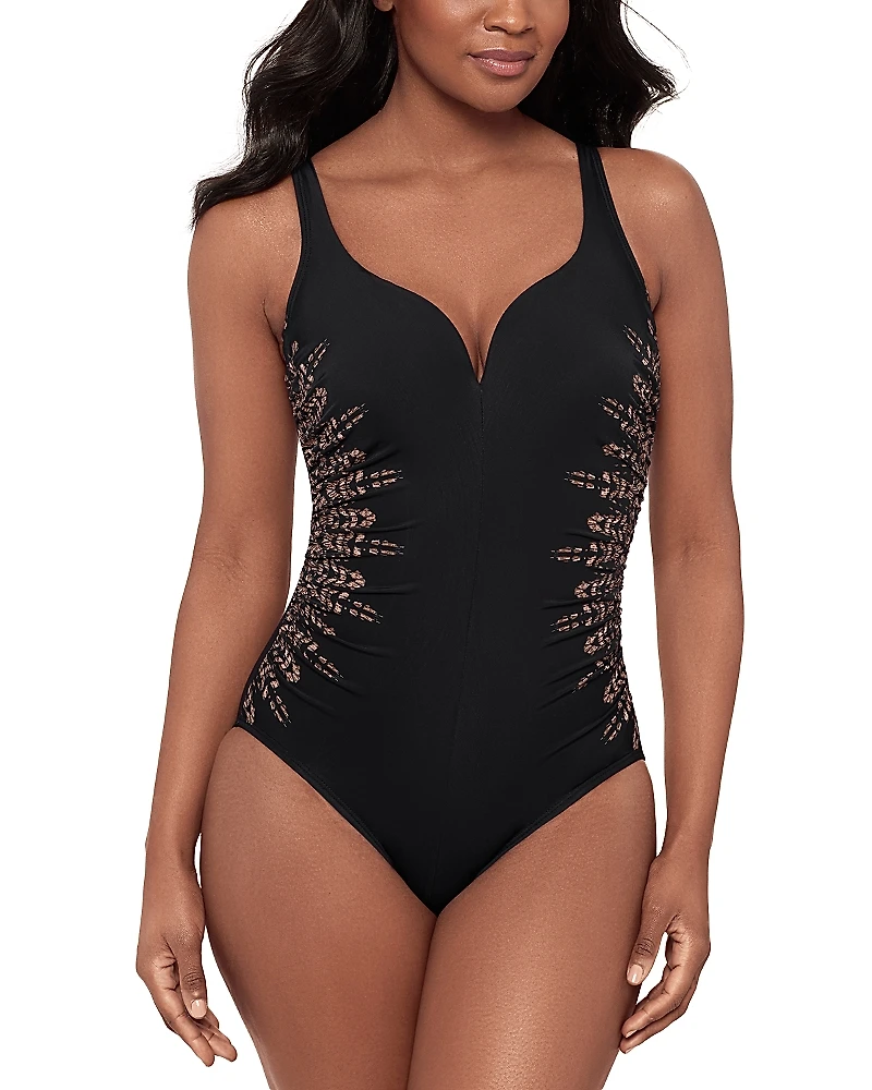 Miraclesuit Costa D'Oro Temptress One Piece Swimsuit