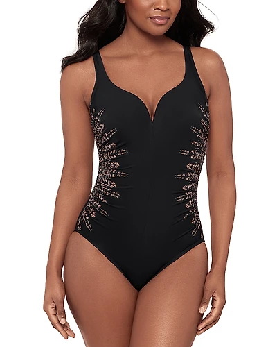Miraclesuit Costa D'Oro Temptress One Piece Swimsuit