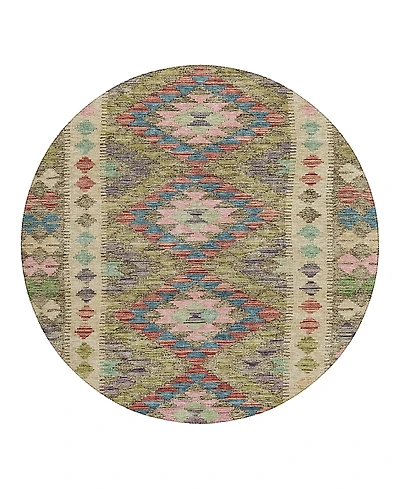 Dalyn Rug Company Solace Washable SL13 Round Area Rug 8'0 x 8'0