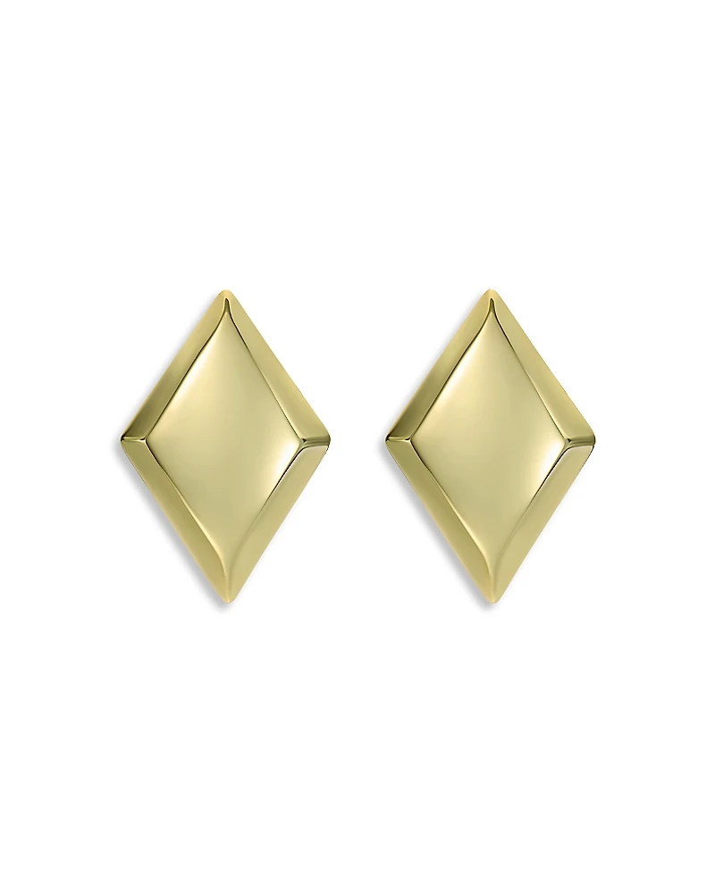 Ted Baker Geometric Diamond Shape Statement Stud Earrings