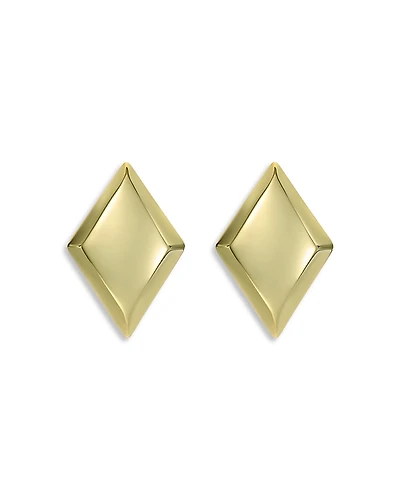 Ted Baker Geometric Diamond Shape Statement Stud Earrings